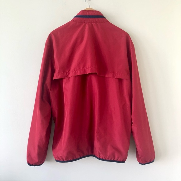 Vintage L.L. Bean Windbreaker with Hidden Hood and Zipper Pockets Size Large - Picture 9 of 12